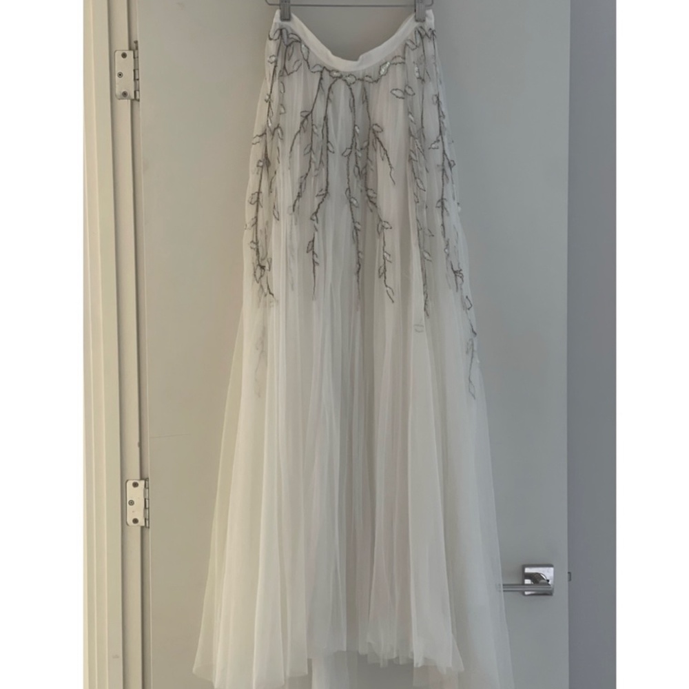 Chasing Unicorns Moonlight Mile White Tulle Skirt Medium - Picture 2 of 10